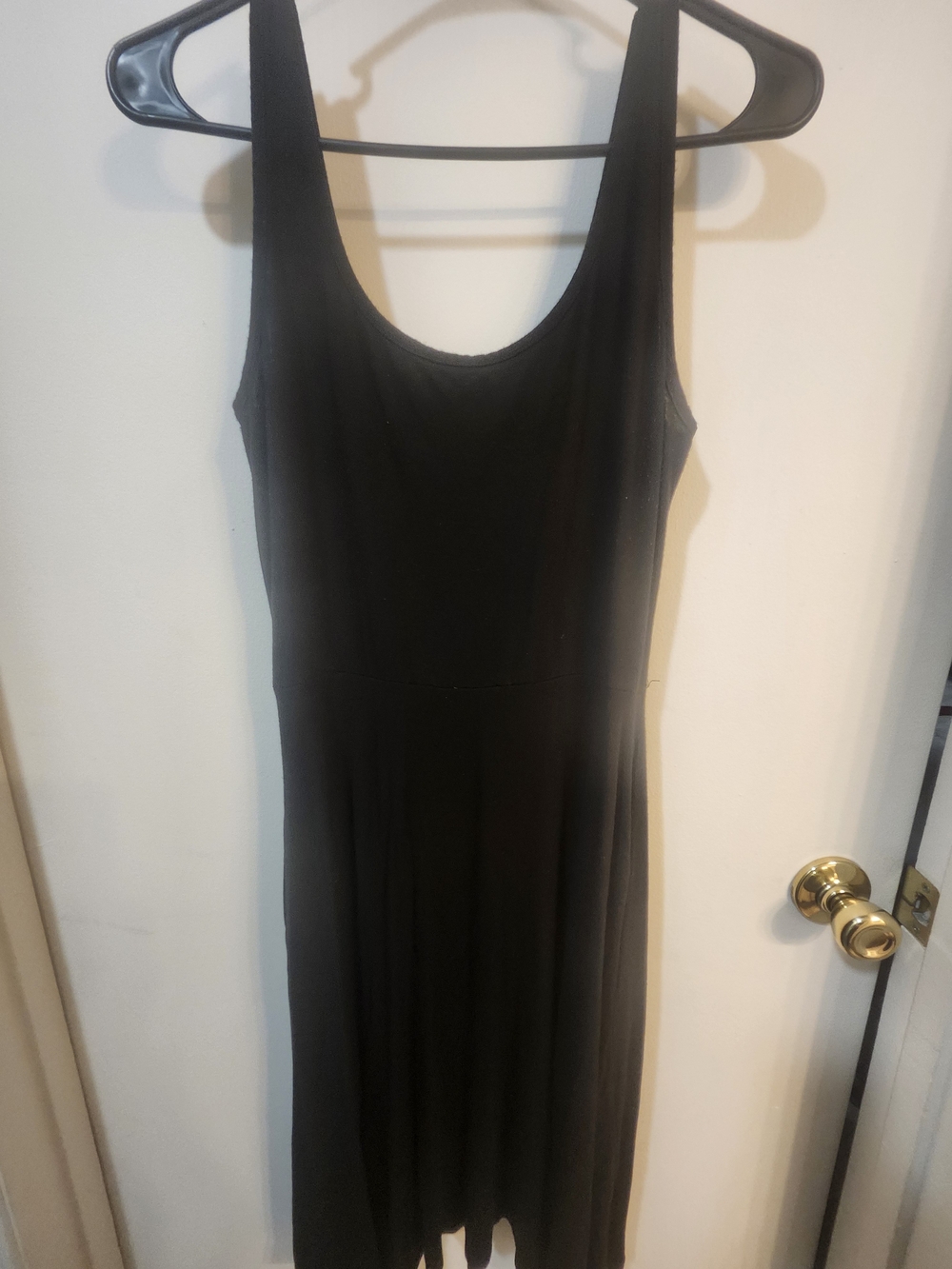 Olivia Rae Black Sleeveless Midi Dress